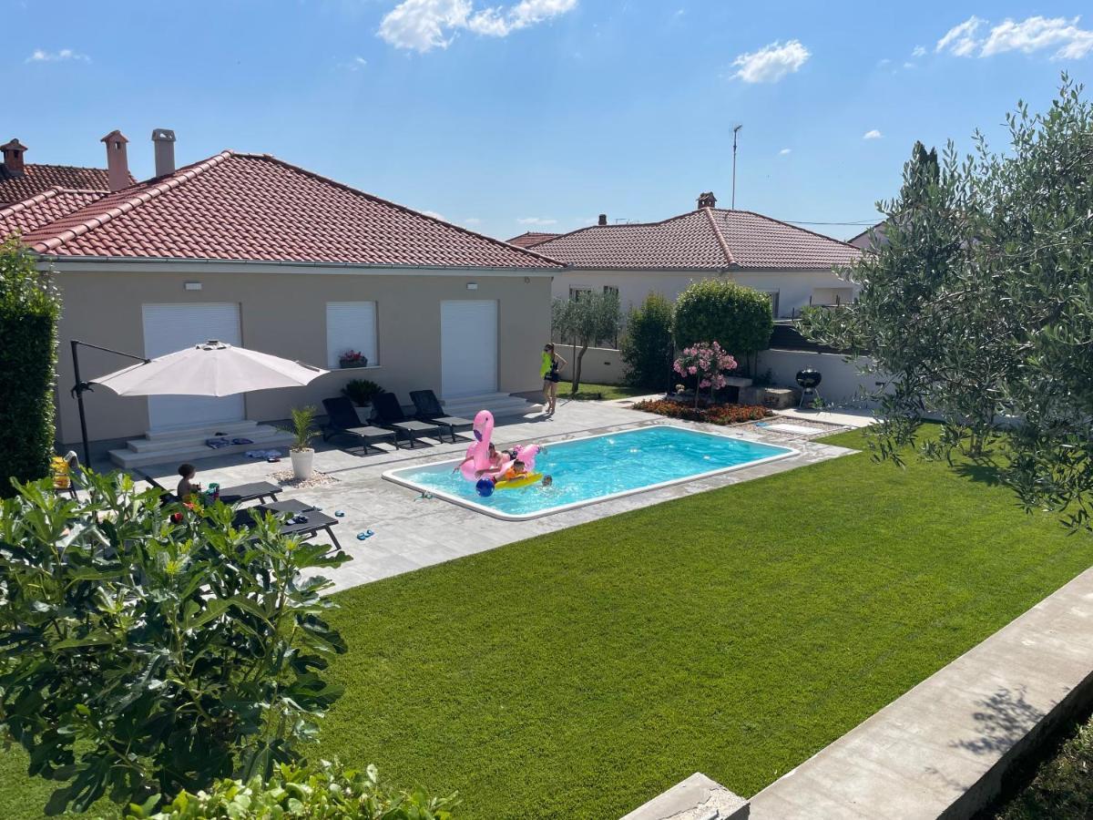 Villa Tony'S House With Private Pool, Garden And Parking Zadar Exterior foto
